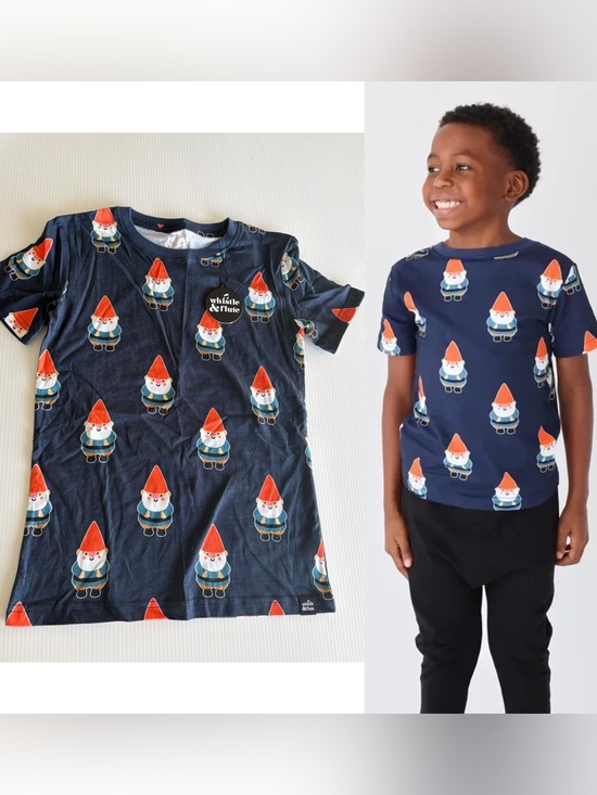 Whistle & Flute Other - 9/10yr NEW Whistle And Flute Gnome T-shirt